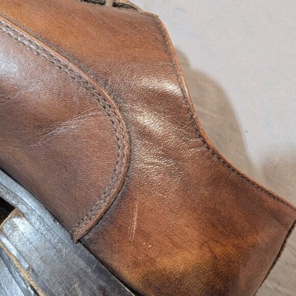 To Boot New York Adam Derrick Brown Leather Derby Shoes Men Size 9 - Picture 7 of 10